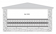 Кованый балкон Арт. 6-04