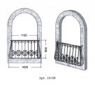 Французский балкон Арт. 10-08