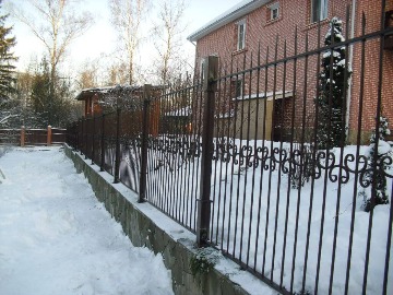 Арт.З-05
Фотография стандартного кованого забора