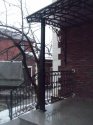 Кованый козырек Арт. 7-52