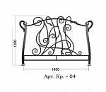 Спинка кровати Арт. Кр.-04