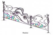 Кованые перила Ямайка