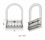 Французский балкон Арт. 10-01