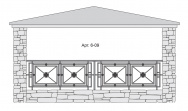 Кованый балкон Арт. 6-09