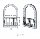 Французский балкон Арт. 10-07